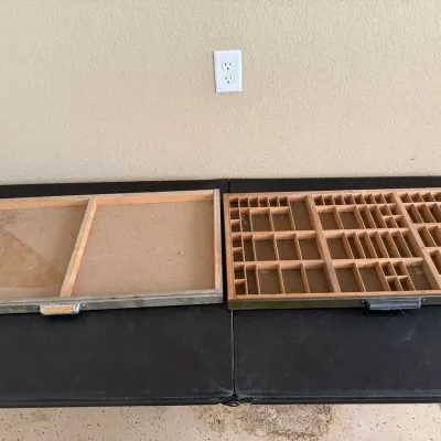 Hamilton Printing Press Trays