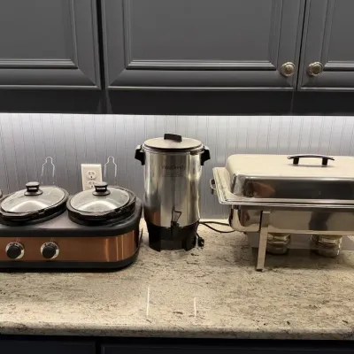 Warming Tray And Percolator