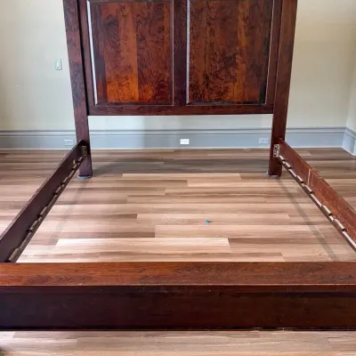 Wood King Bed Frame
