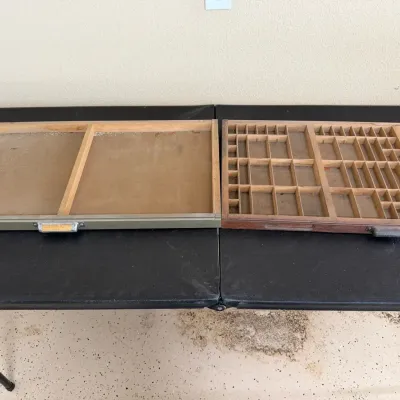 Hamilton And Other Printing Press Tray