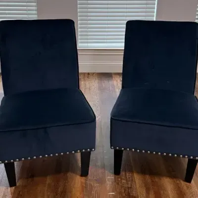 Navy Blue Chairs
