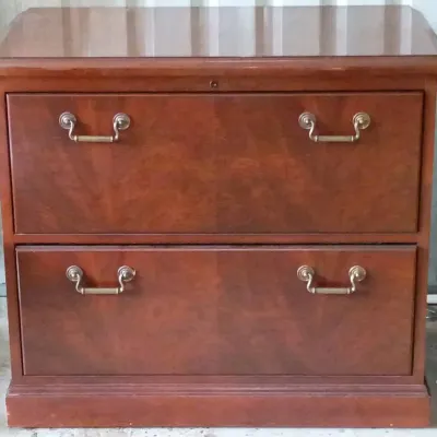Kimball Lateral Wooden File Cabinet #2