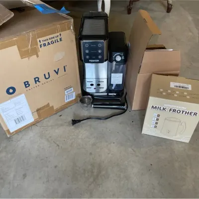 In The Box, Bruvi Coffee Maker & Tinker Espresso Maker