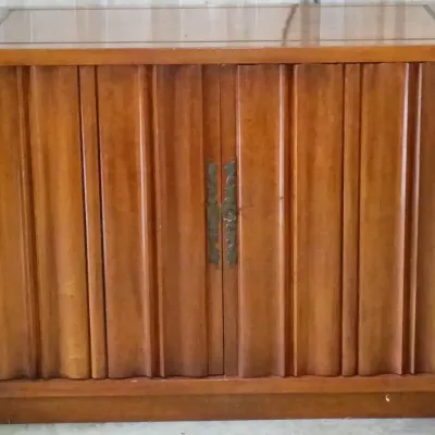 Heritage Mid-century Lockable Cabinet