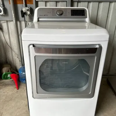 LG Natural Gas Dryer 