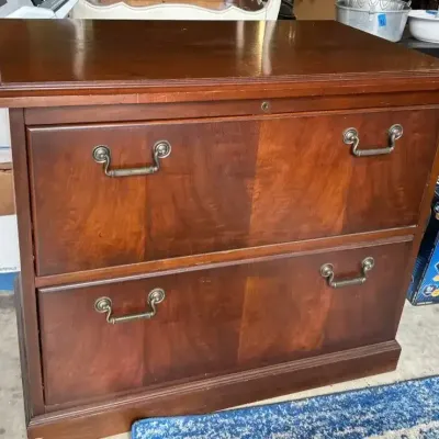 Kimball Lateral Wooden File Cabinet #3 