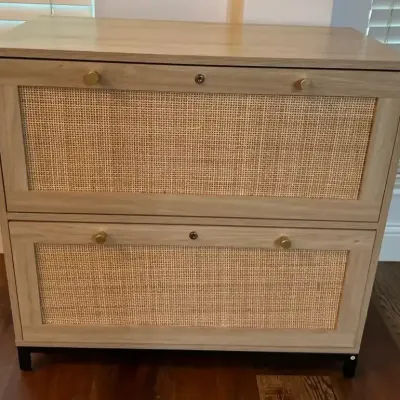 Two Drawer Lateral Filing Cabinet/Storage Chest