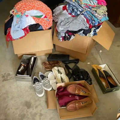 Women’s Clothing, Men’s Trunks & Women’s & Men’s Shoes