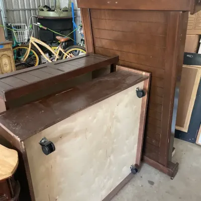  Twin Bed with drawers underneath.