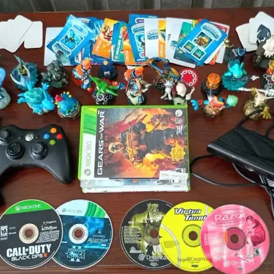 XBox 360 & Sega Dreamcast Games, Controllers, Figurines, & More