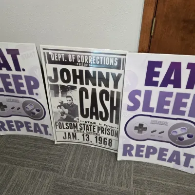Sale Photo Thumbnail #35: Nintendo - Johnny Cash Posters