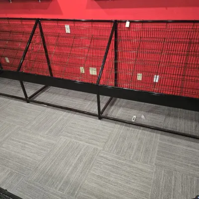 Sale Photo Thumbnail #26: Metal Media Grid Shelf System
160x30x49