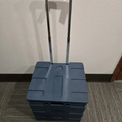Sale Photo Thumbnail #32: Collapsible Storage Box On Wheels