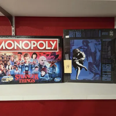 Sale Photo Thumbnail #10: Guns N Roses Puzzle - Stranger Things Monopoly