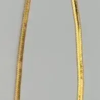 24k Herringbone Necklace