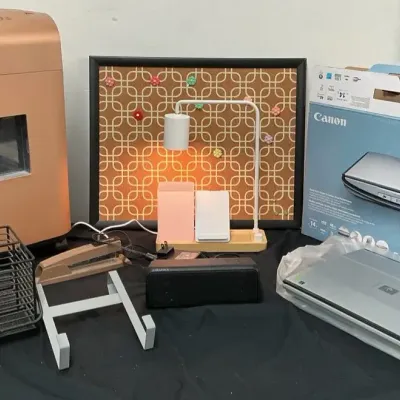 Office Shredder, Canon Scanner, & More