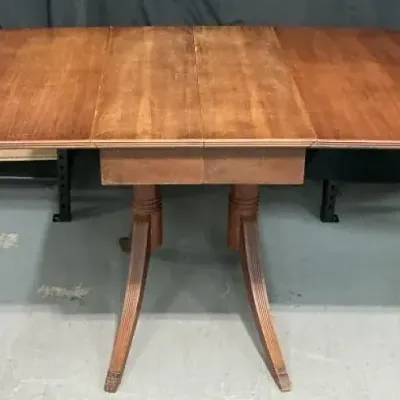 Duncan Phyfe Style Drop-Leaf Table