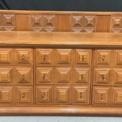 Drexel Esperanto Headboard & Dresser