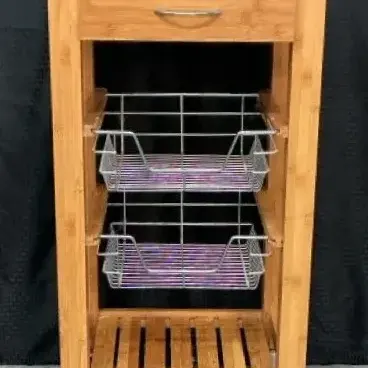 Bamboo Kitchen Cart