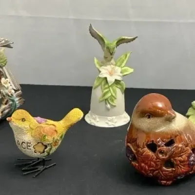 Bird Figurines