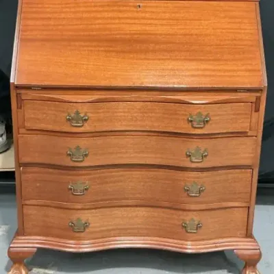 4 Drawer Secretary Desk