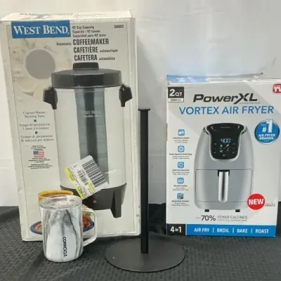West Bend Coffee Maker & PowerXL Air Fryer
