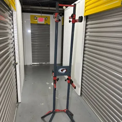 Freestanding Multi-Bike Storage Rack – Adjustable 4-Bike Stand