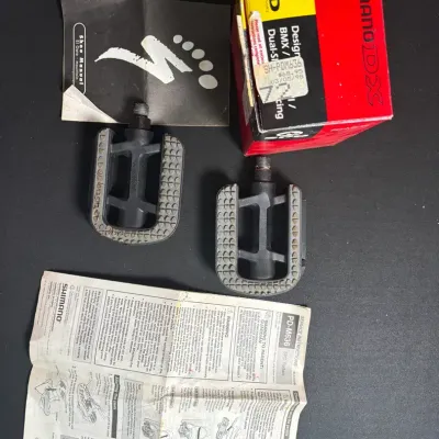 Shimano DX PD-M636 SPD Pedals Vintage BMX/Downhill Dual-Sided Racing w/ Box