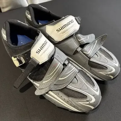 Shimano Size 50 Cycling Shoes with Pedal Cleats