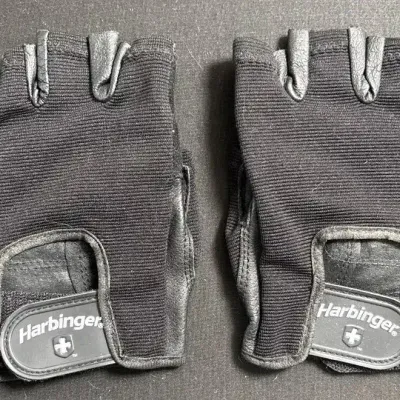 Harbinger Fingerless Weightlifting Training Gloves – Size XXL – Style 155