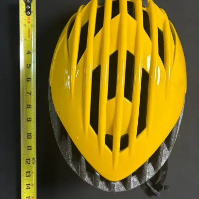 Vintage Bell Intercooler Bicycle Helmet – Large – Yellow/Black – 1999