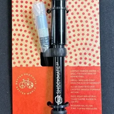 Planet Bike Shockmate 2.0 Hi/Lo Pressure Suspension Pump 400 PSI New