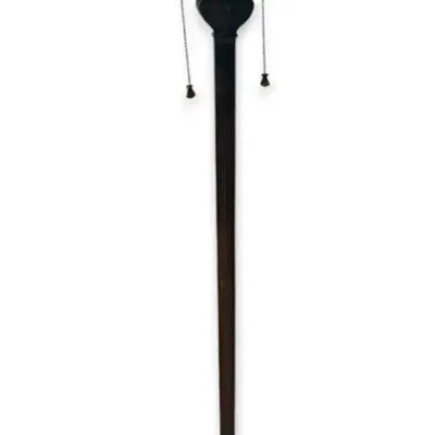 Mission-Style Stained Glass Floor Lamp
