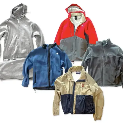 Nike Sweatshirt & Sweatpants, Columbia, North Face, & More Jackets (Size L)