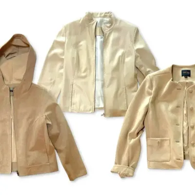 Women’s Leather & Suede Jackets - Vera Pelle, Truth, & The Territory Ahead (Size M)