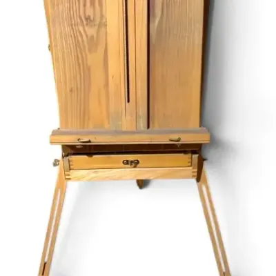 3-Part Collapsible Wooden Easel Set