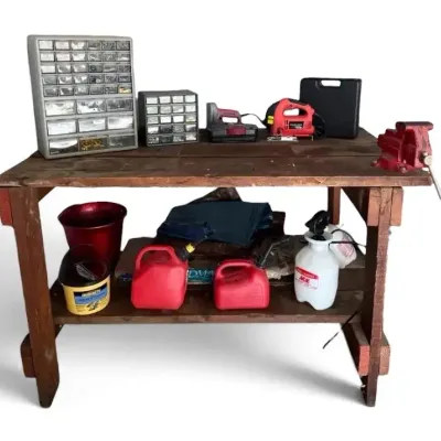 Workbench & Mystery Tool Lot - Winners Choice! 
