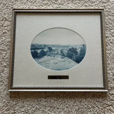 Sale Photo Thumbnail #99: The attribution appears consistent with noted 19th-century photographer Henry Peter Bosse (1844–1903), an engineer, cartographer and photographer associated with the U.S. Army Corps of Engineers who extensively documented the Upper Mississippi River reg
