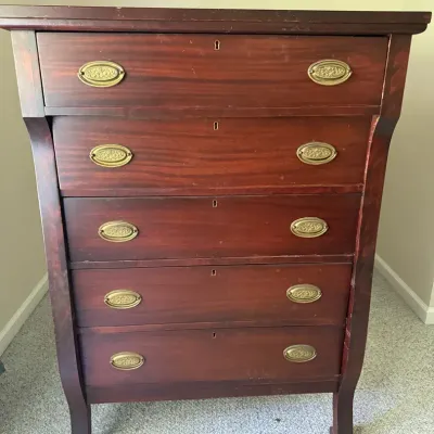 Vintage Wood Dresser