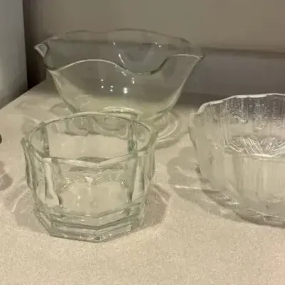 Glass bowls