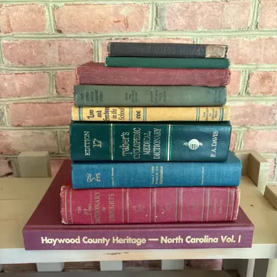 Educational Vintage Hardback Books