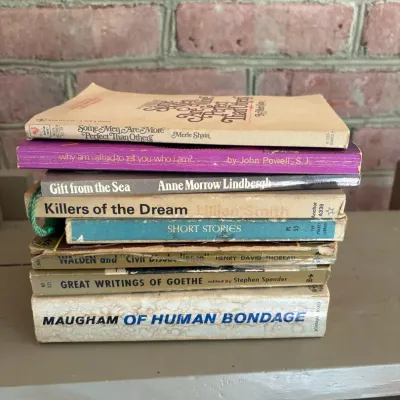 Vintage Paperback books