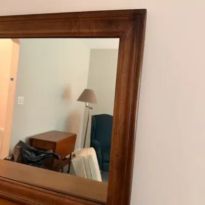 Large Framed Mirror 