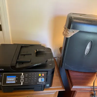 Epson Printer And Shredder
