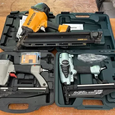 Porter Cable/ Metabo HPT Finishing Nailer Pair w/ Bostitch Framing Nailer