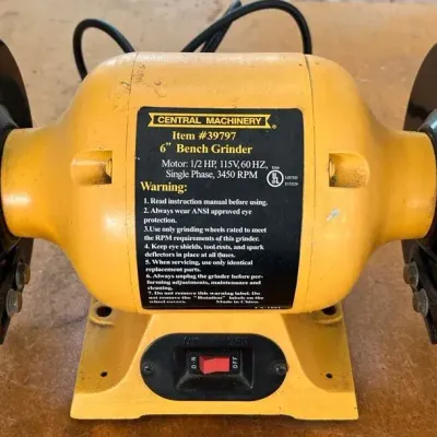 Central Machinery 6” Bench Grinder