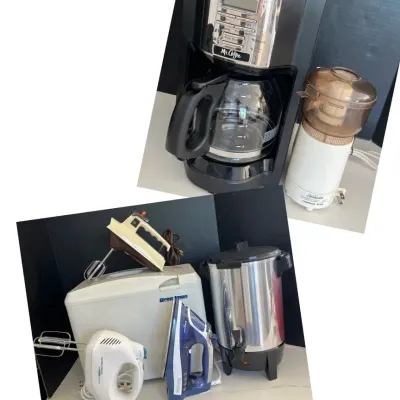 Variety Of Small Appliances
