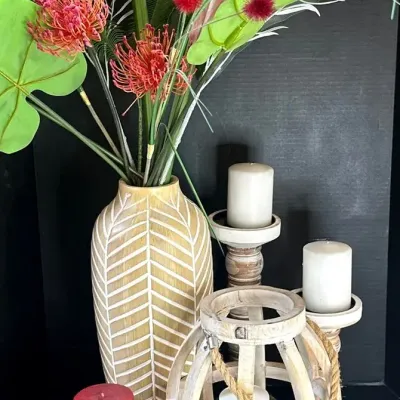 Tropical And Candlelight Charm: 6pcs