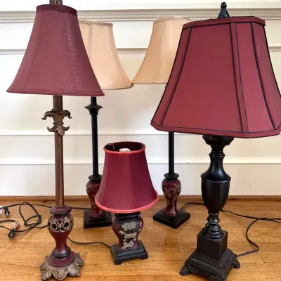 Table Lamp Variety: 5pcs