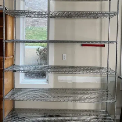 Nextel 6-Tier Metal Storage Shelf 